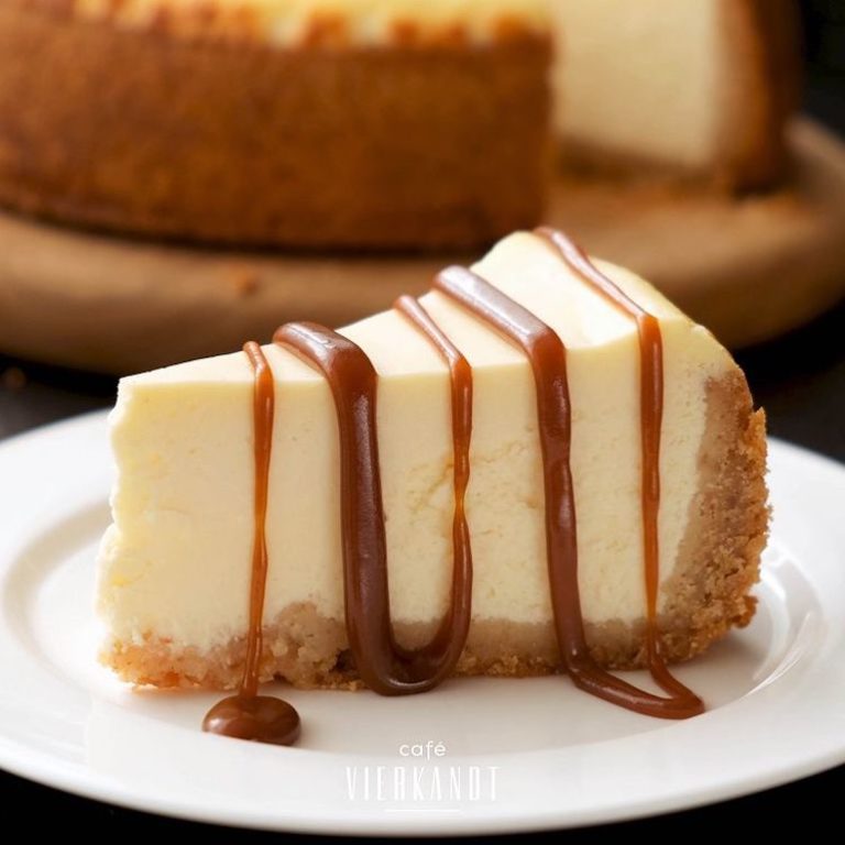 Unser Rezepttipp: Neles Cheesecake mit gesalzener Karamellsauce! - Café ...